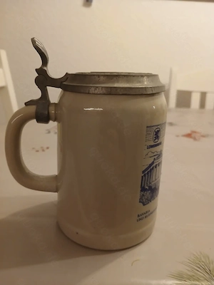 Bierkrug Löwenbräu Land Bild 2