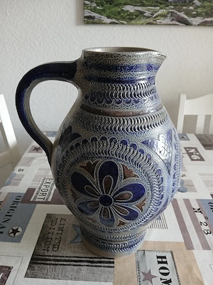 Bodenvase Steingut Bild 3