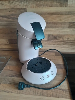 Tolle Senseo pad kaffee Maschine. In ROSA 