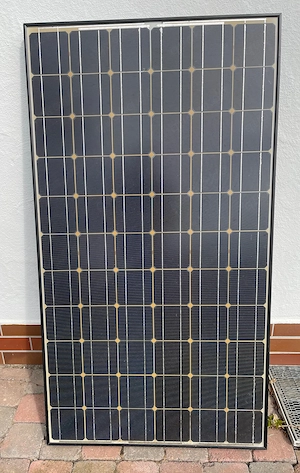 Upcycling gebrauchte Module hoher Wirkungsgrad Sanyo HIP-190N1-BO-02