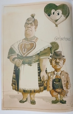 Bairische Schimpfnamen mit Illustrationen Bild 4