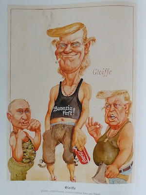 Bairische Schimpfnamen mit Illustrationen Bild 2