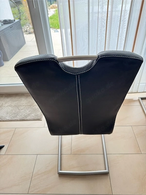 6 Stühle schwarz 