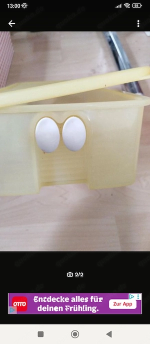 tupperware gelb Behälter groß 