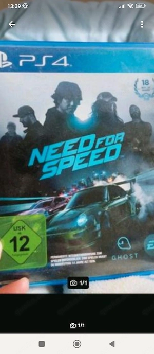 need for Speed Spiel Playstation 4 