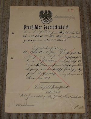 Hypothek 1910