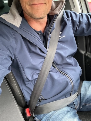 Naked Crazy Taxi.. Riesenlatte bietet Mitfahrt an 