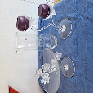 3-tlg bestehend aus Vase Zwiesel, Kerzenständer mit passender Gebäckschale