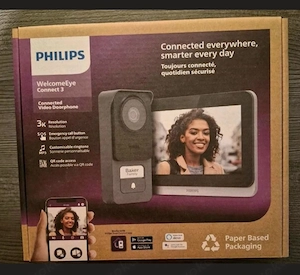 NEU  Philips WelcomeEye Connect 3 Video-Türsprechanlage