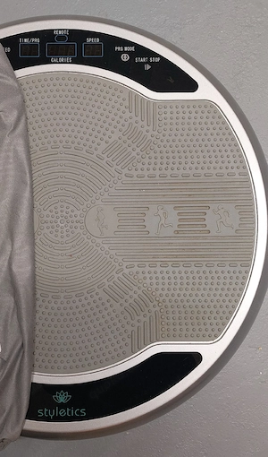 Vibrationsplatte slim hse24 