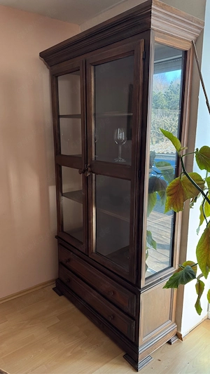 vitrine massivholz