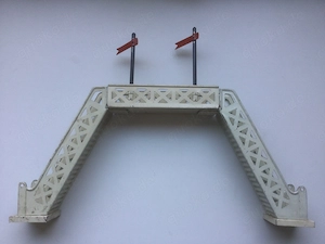 Bahnübergang Blechspielzeug Vintage Modell