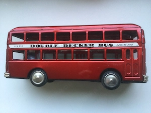 Blechspielzeug Double Decker Bus Vintage 