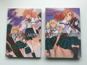 Bloody Maiden Band 1 und 2 Manga Comic Set 