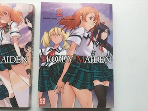 Bloody Maiden Band 1 und 2 Manga Comic Set  Bild 5