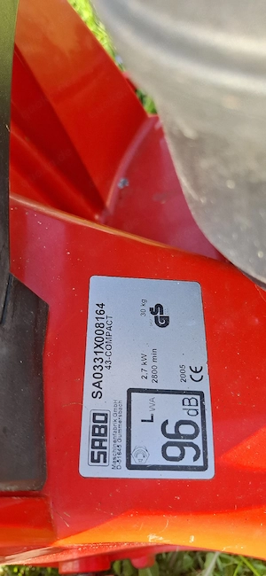 Sabo 43 Rasenmäher Compact Benzinrasenmäher  Bild 5