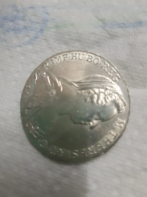 silber münze 28 grm  Bild 2