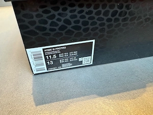 nike kobe 3 halo 45,5 neu basketball schuhe 