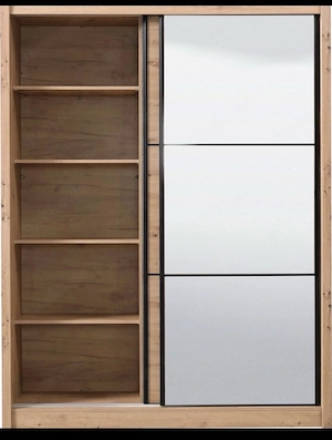 Kleiderschrank mit Schwebetüren  Bild 2