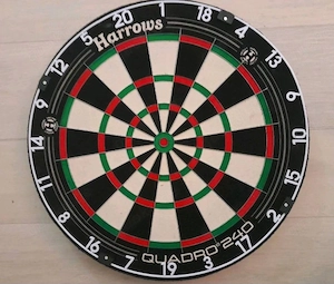Harrows Quadro 240 Dartboard