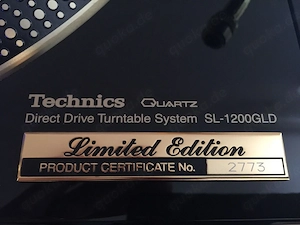 Technics SL-1200 GLD