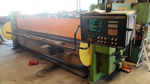 CNC Swivel Bending Machine HERA 4000 x 4 Used - VGC