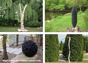 Skulptur Statue Outdoor Natur Dekoration Hausgarten