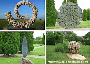 Skulptur Statue Outdoor Natur Dekoration Hausgarten Bild 5