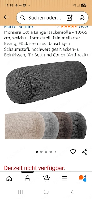 2 Nackenrollen Top Zustand