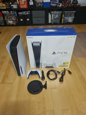 sony Playstation 5 konsole mit controllern plus OVP 