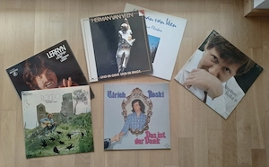 7 LP's Liedermacher der 70er