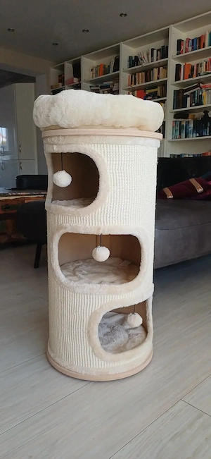 Kratztonne cremefarben