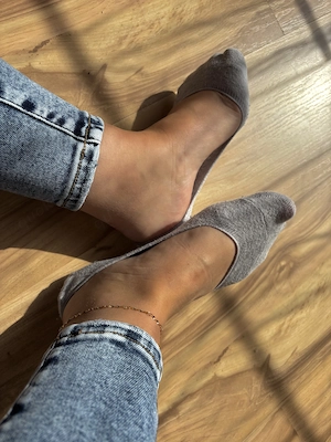 Getragene sneaker Socken  Bild 3