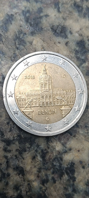 2 euro  2018 g berlin deutschland 