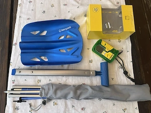 Lawinen-Piepser (LVS), Schaufel und Sonde