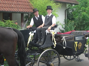 Landauer Barock Kutsche zu verkaufen