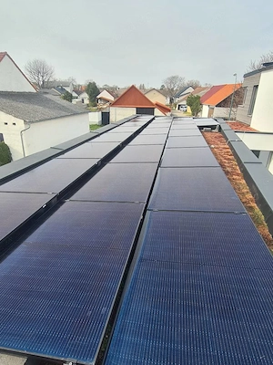 10,5kwp PV Anlage für Flachdach