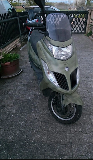 Verkaufe hier meinen treuen Kymco Jager GT 50 Baujahr 2016 