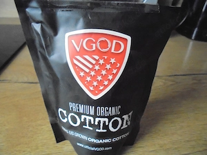 VGOD Premium Organic Cotton   Watte für Selbstwickel-Verdampfer