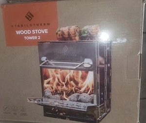 Klappbarer Holzofen