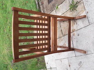 Schaukelstuhl Holz Bild 3