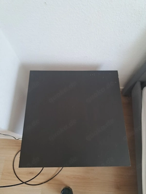 Schwarzer Nachttisch Holz