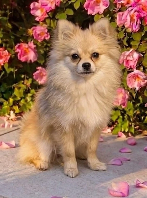 Pomeranian zwergspitz , Kleinspitz 