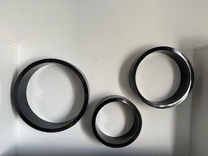 Rundes modernes regal 