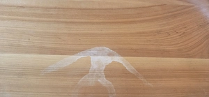 Massiver Designertisch in Kirschbaum geölt. 5 cm Platte Bild 7