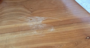 Massiver Designertisch in Kirschbaum geölt. 5 cm Platte Bild 6