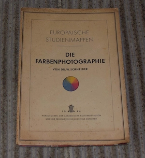 Heft Farbenfotographie - Studienmappe 1944