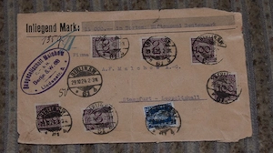 Beleg Inliegend Mark - DE 1924