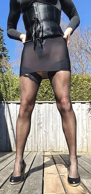 passiver und devoter DWT Mann sucht einen Liebhaber von Nylons  Bild 6