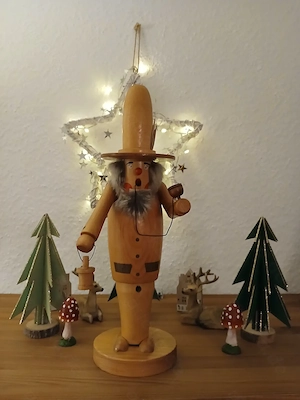 Räuchermann aus dem Erzgebirge Handarbeit